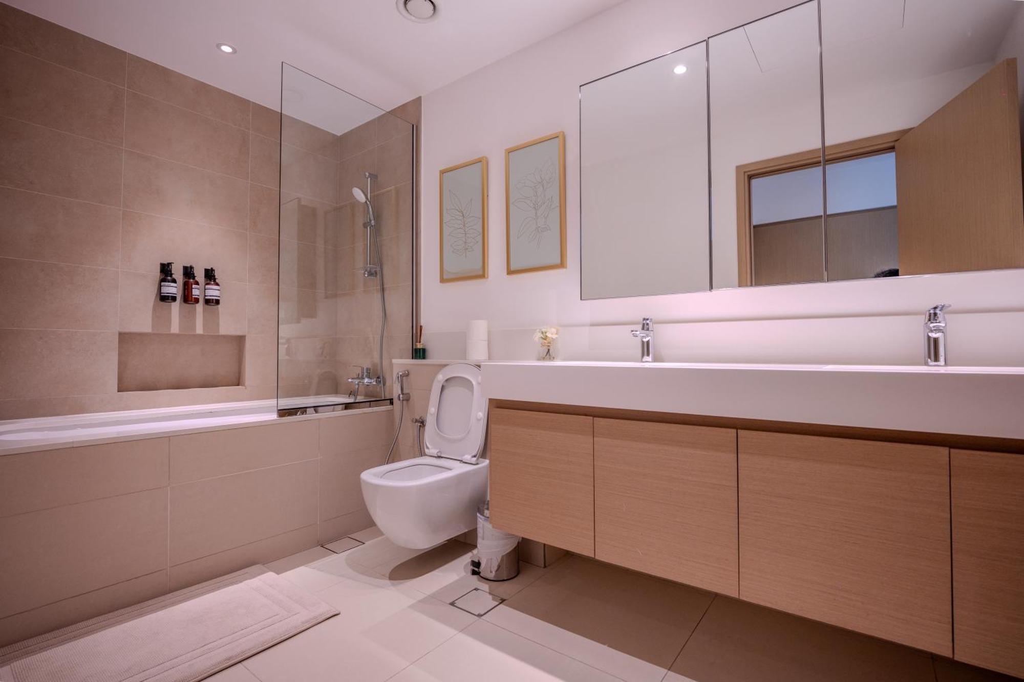 3Br Haven With Burj Views By Magnoliasvhr Aparthotel Dubai Buitenkant foto