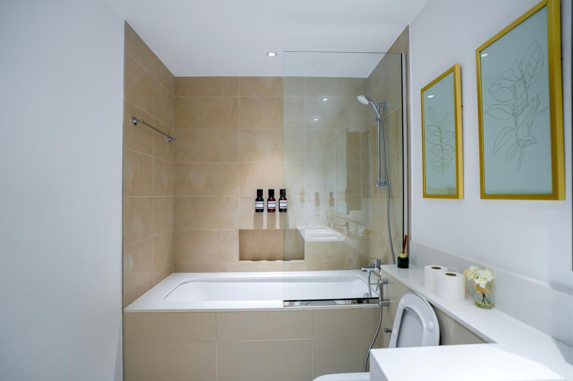 3Br Haven With Burj Views By Magnoliasvhr Aparthotel Dubai Buitenkant foto