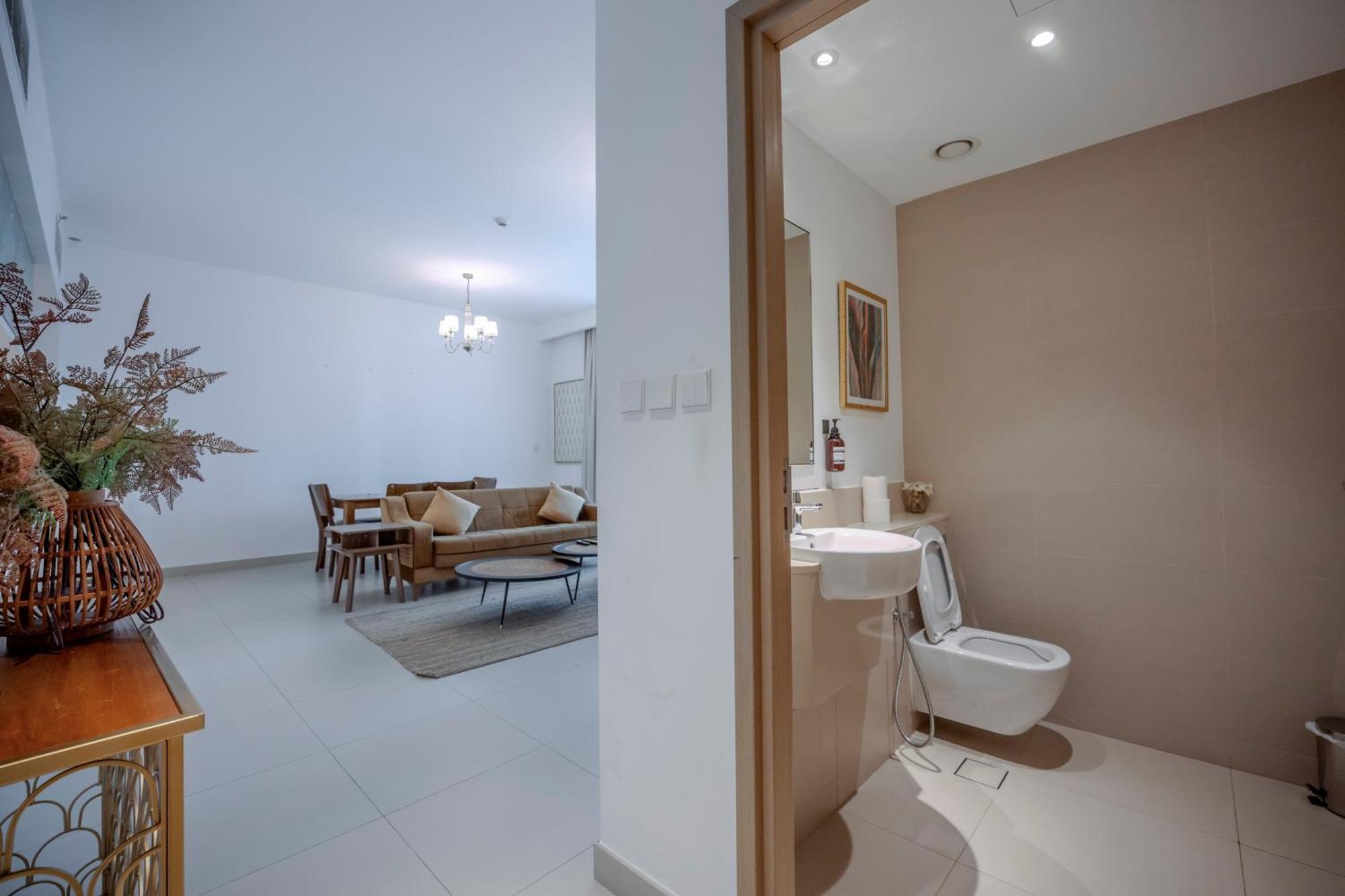 3Br Haven With Burj Views By Magnoliasvhr Aparthotel Dubai Buitenkant foto